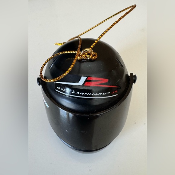 Dale Earnhardt Jr Black Helmet Ornament - Picture 1 of 7